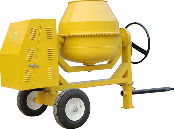 electric concrete mixer