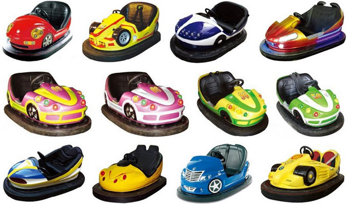 kinds of bumper cars for kids and adults