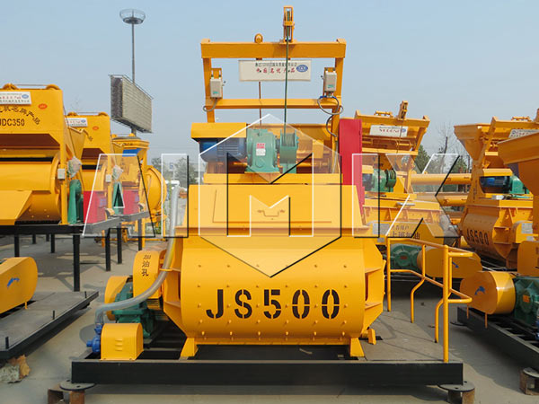 Small Concrete Mixer for Sale JS500