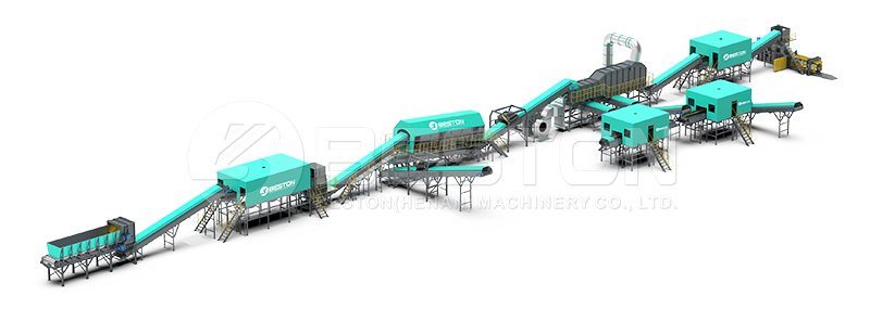 MSW Sorting Plant Design