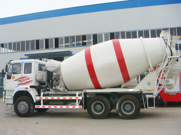 concrete mixer truck capacity m³