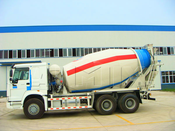 ready mix concrete truck capacity