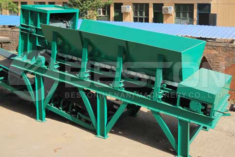 garbage recycling plant