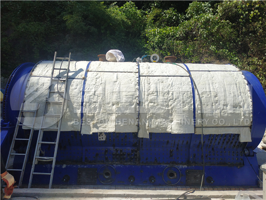 Rubber Pyrolysis Machine in Korea