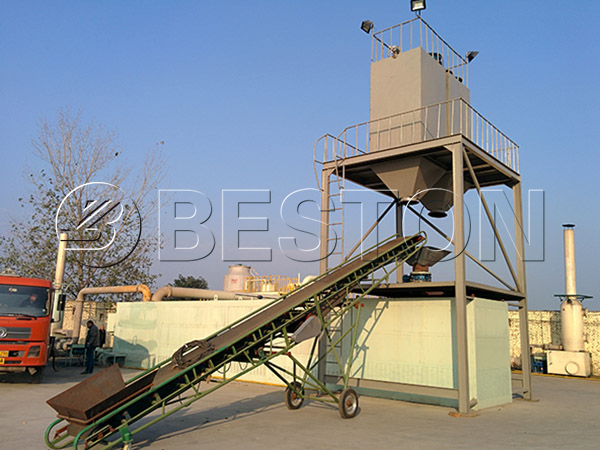 waste plastic pyrolysis oil plant