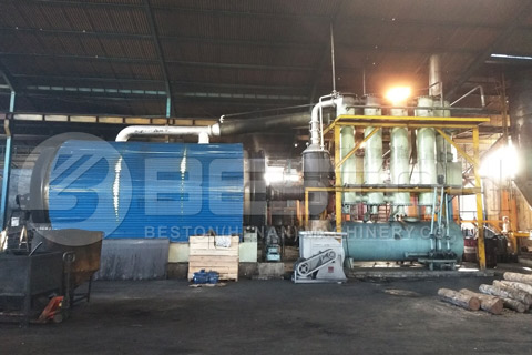 Tire Pyrolysis Plant