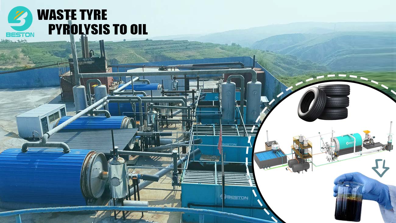 Waste Tyre to Oil Plant